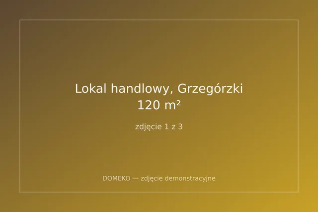 Lokal handlowy, Grzegórzki, 120 m²