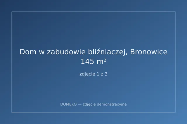 Dom w zabudowie bliźniaczej, Bronowice, 145 m²